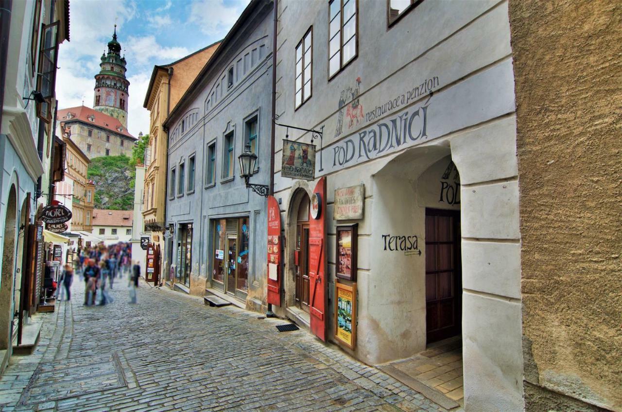 Pension Pod Radnici Český Krumlov Exterior foto